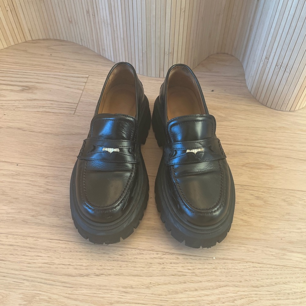 Maje Black Penny Loafers - EU38